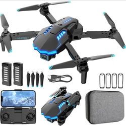 Drone with Camera 1080P with Brushless Motor Drone for Beginner, Long Fly Time, One Key Take Off/