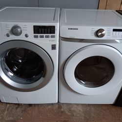LG Washer And Samsung Dryer Electric Front Load
