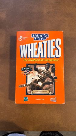 2000 starting lineup Wheaties Jackie Robinson