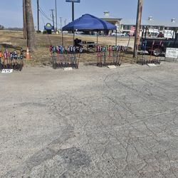 Hand Made Fishing Rod Holders