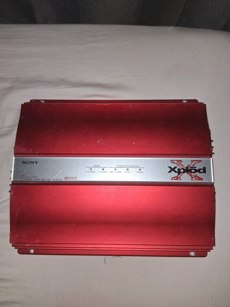 Sony Xplod Amplifier