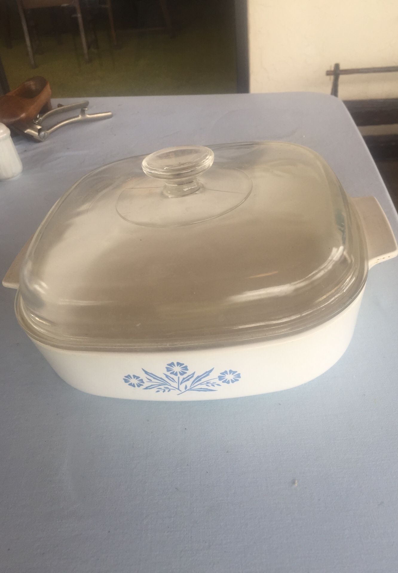 VintageCorning Ware Casserole Dish with Lid