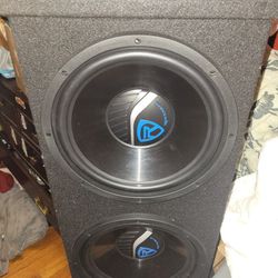1200w Subwoofer And 1200w Peak 200w Amp Plus Covers