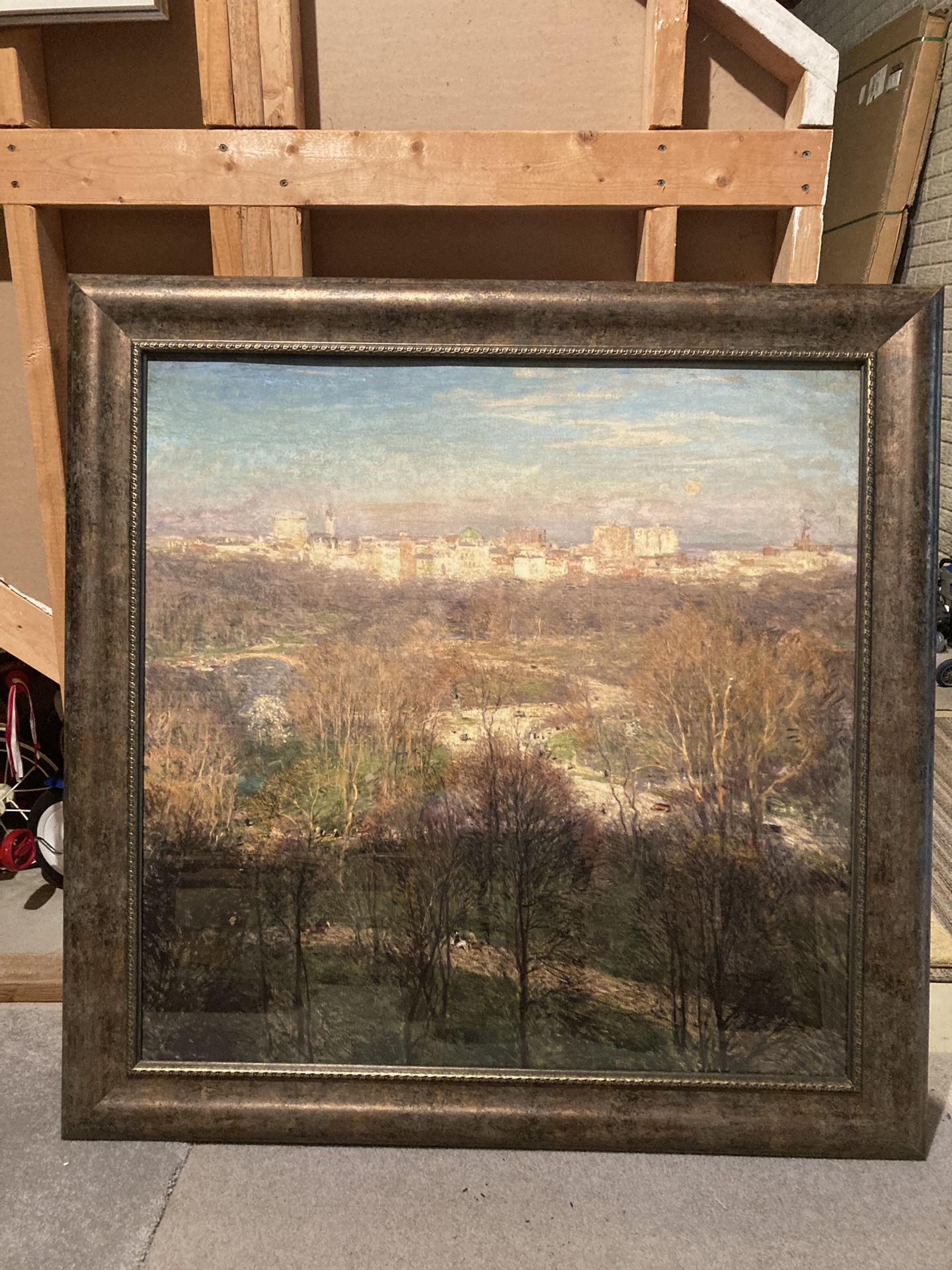 Picture Of City & Park Long Ago