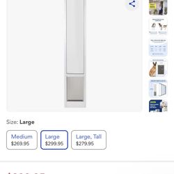 PetSafe 96-in Sliding Glass Pet Door, Large - Brand New Unopened 