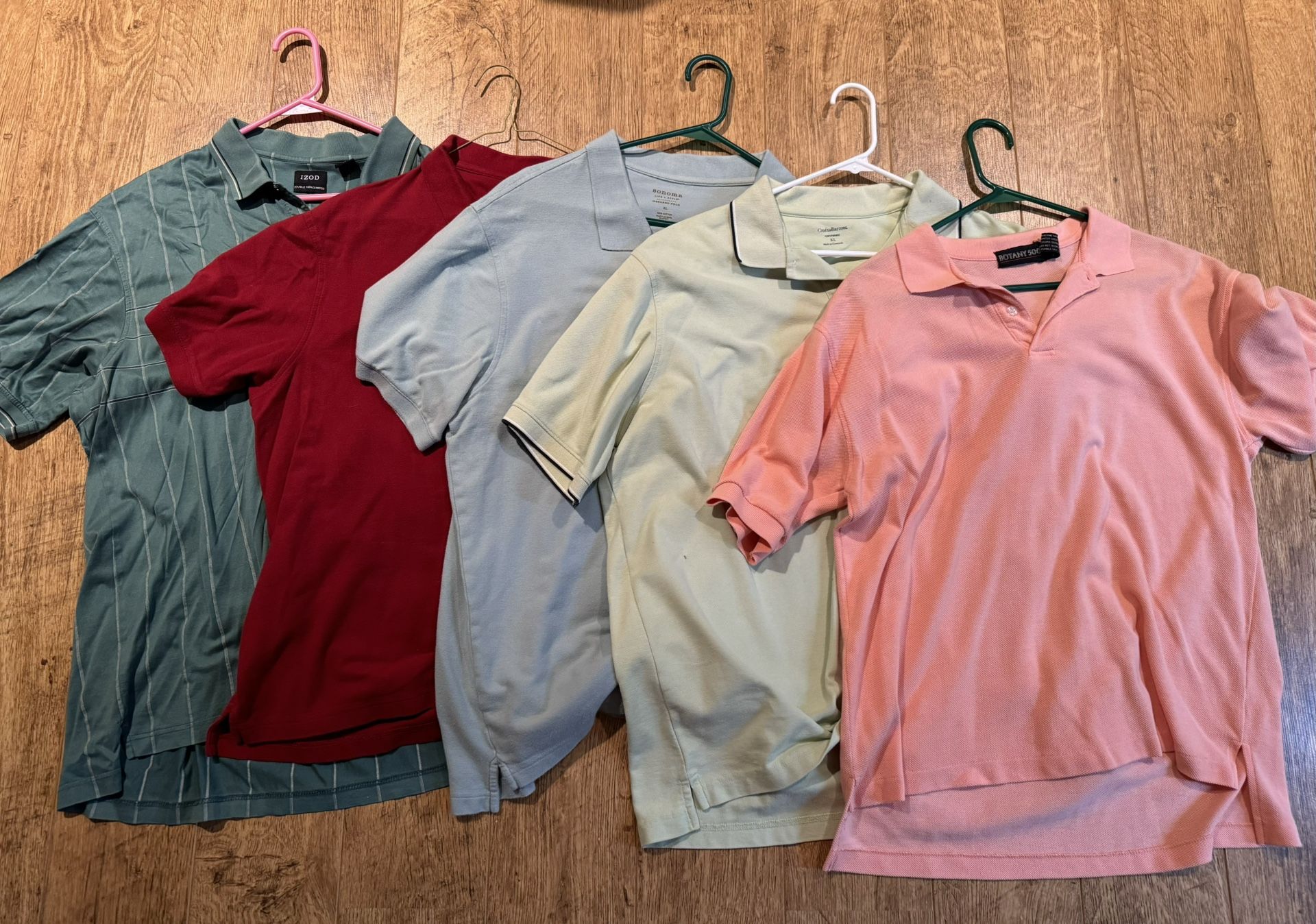 Men's Shirts Lot Sizes XL