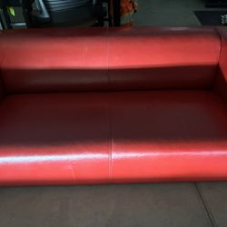 Red couch