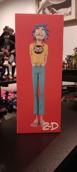 Gorillaz- 2D SuperPlastic Vinyl Figure SongMachine