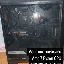 FULL GAMING PC CUSTOM BUILD SET UP WITH MONITOR