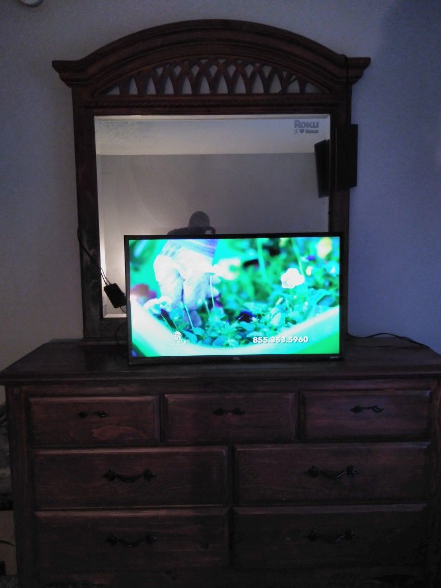 Dresser And Mirror