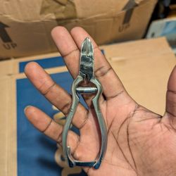 Vintage West Germany 5.5" Spring Loaded Locking Nail Clippers Nippers