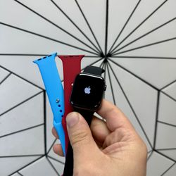 Apple Watch 44mm stainless Steel black GPS & LTE Unlocked