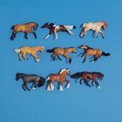  Breyer Mini Whinnies Complete Set of 9 Mustangs 300118