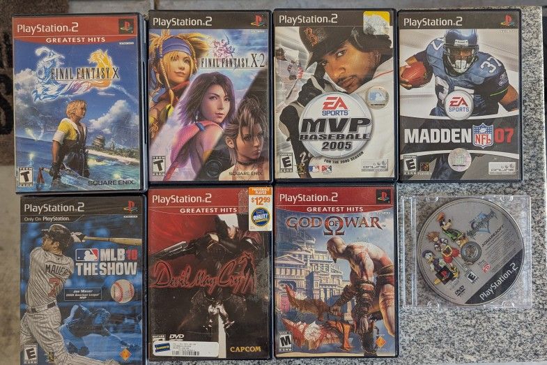 Lot of 8 PlayStation Games