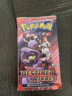 Pokémon Destined Rivals Pack Brand New