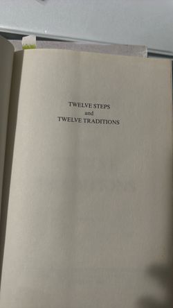 Twelve steals and twelve traditions book AA