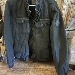 Black Denim Jacket Levi