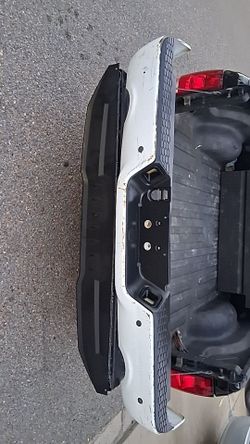 OEM 09-18 DODGE RAM REAR BOMPER DUAL EXHAUST HOLES