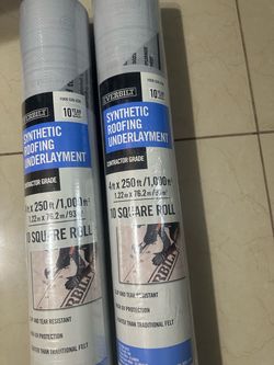 Everbilt Synthetic Roofing Underlayment – 2 Rolls