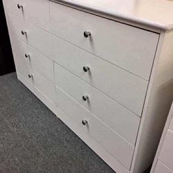 8 Drawer White Color 