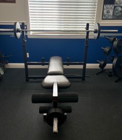 Multi-Function Weight Bench with Lat Pulldown and Leg Developer