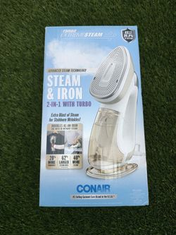 Steam and Iron with a small iron board