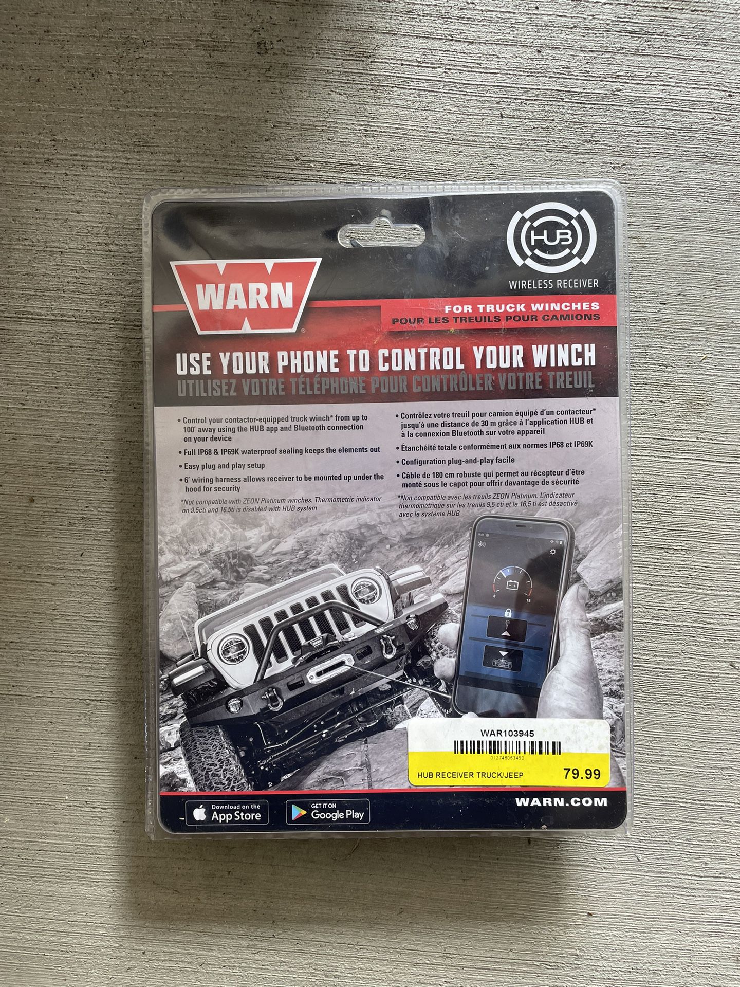 Warn Wireless Hub Receiver For Winch