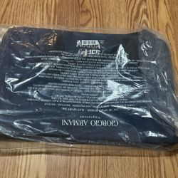 GIORGIO ARMANI Acqua For Life Men Sport Bag In Navy/Travel New In Bag