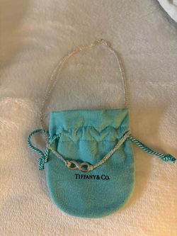 Tiffany & Co Infinity Double Strand Necklace 16”