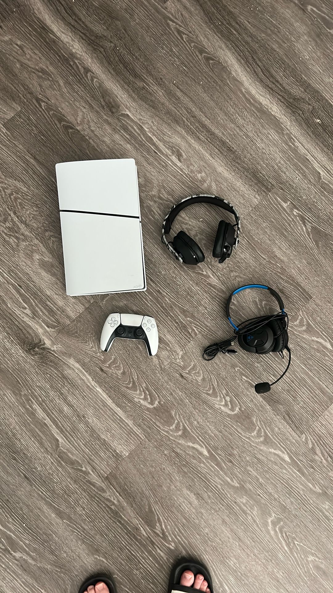 PS5 With Controller And Wireless Headset