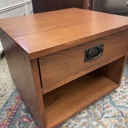 Ashley Mission Craftsman Rolling Printer Stand w/Drawer 20”W x 18D x 16H