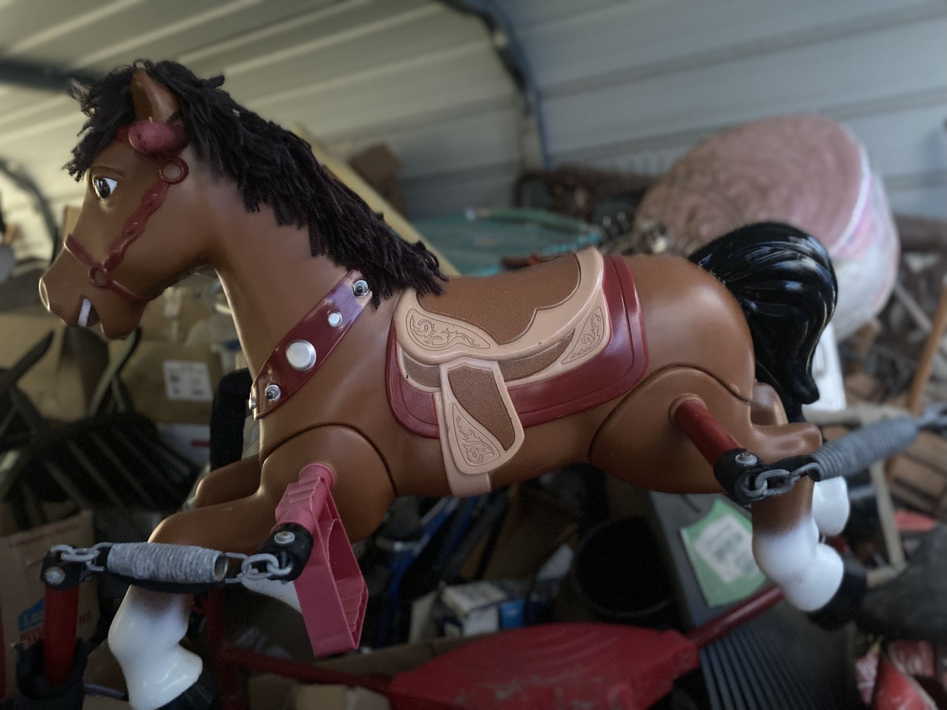 Radio Flyer Spring Horse Rocking Horse Metal Frame 