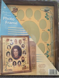 (3) K-12 school year’s photo frames