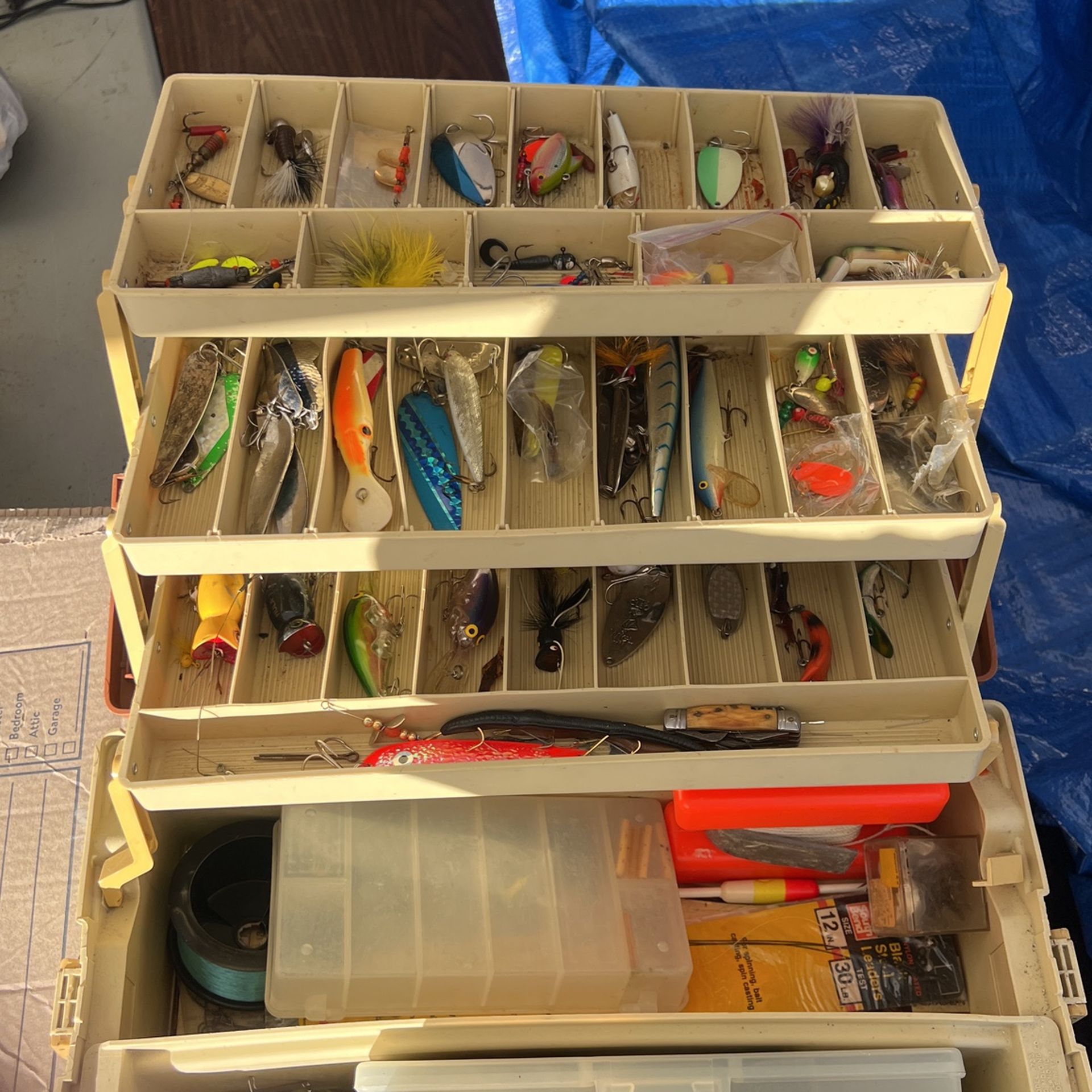 Fishing Box With Tackle