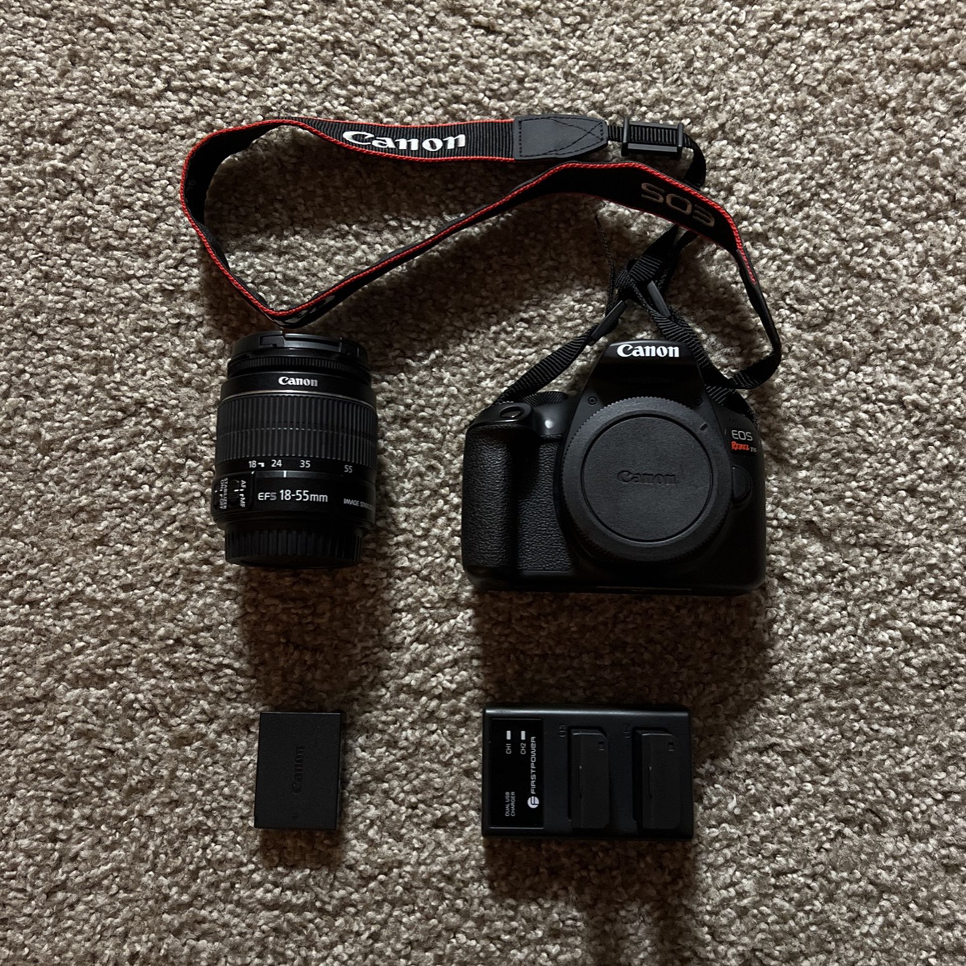 Canon Rebel T6 DSLR With 18-55mm Kit Lens