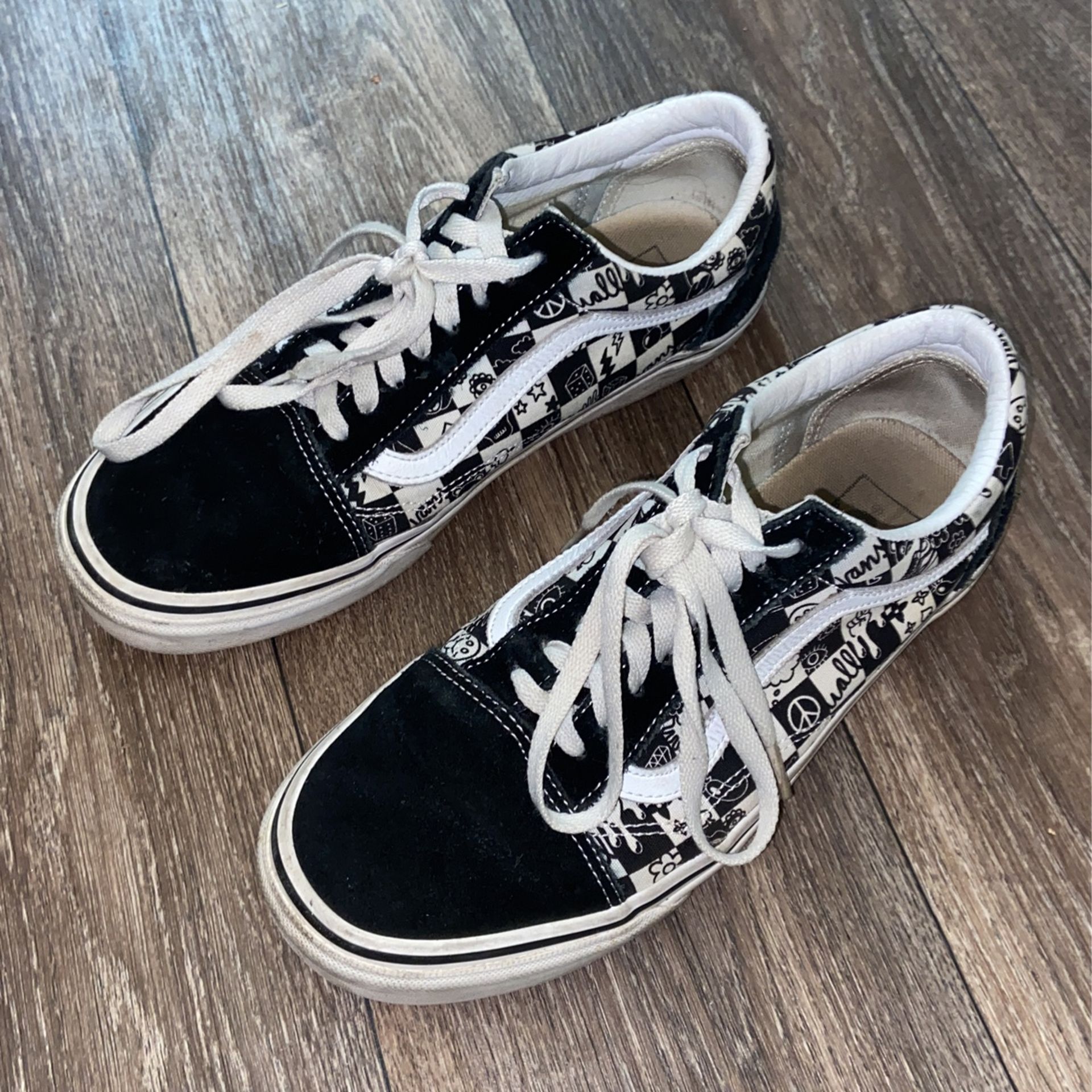 Vans Doodle Checkerboard Old Skool
