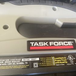 Task force Nail Gun cordless Screwdriver