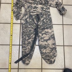 Army Halloween Costume Toddler Size 4  