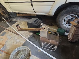 Portable wood burning stove