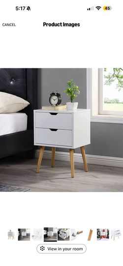 White Side Table