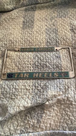 NC Tarheels License Frame
