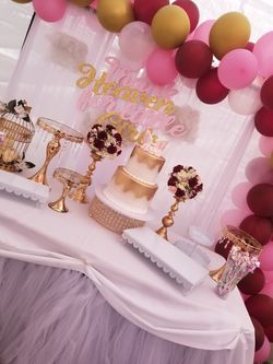 Backdrop set up