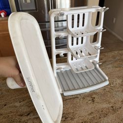 Bottle Rack & Extra Table For Chair