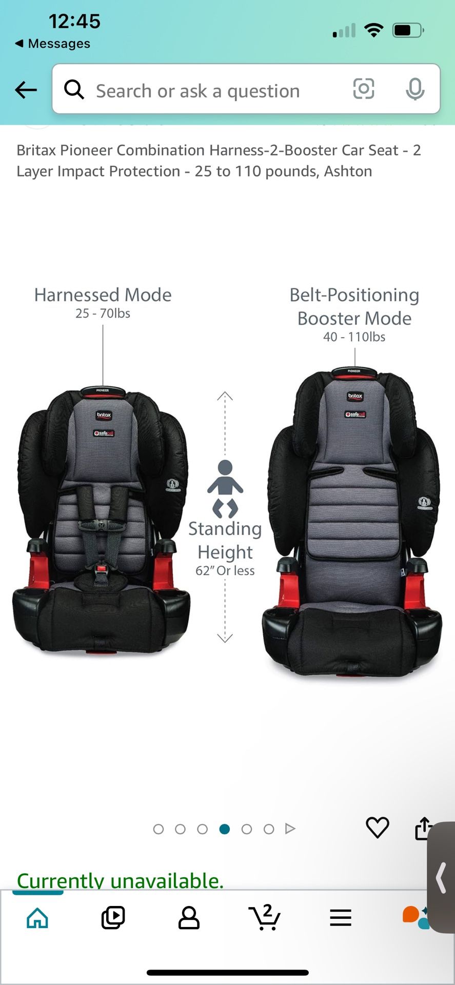 Britax pioneer booster mode deals