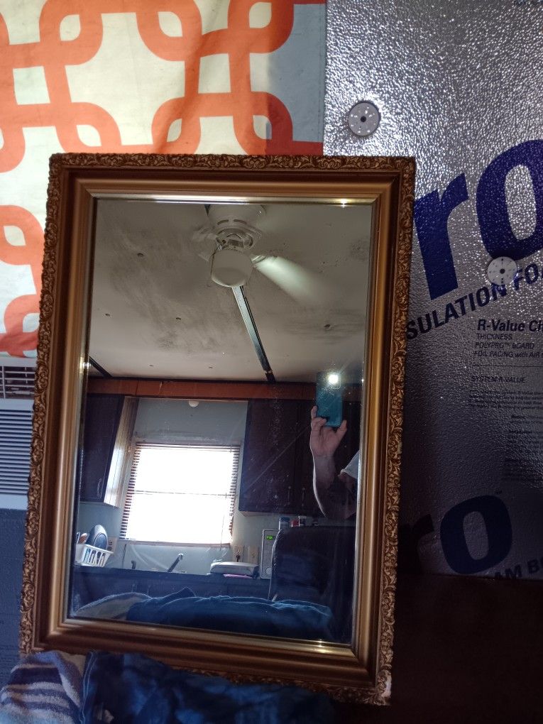 Antique Looking Mirror