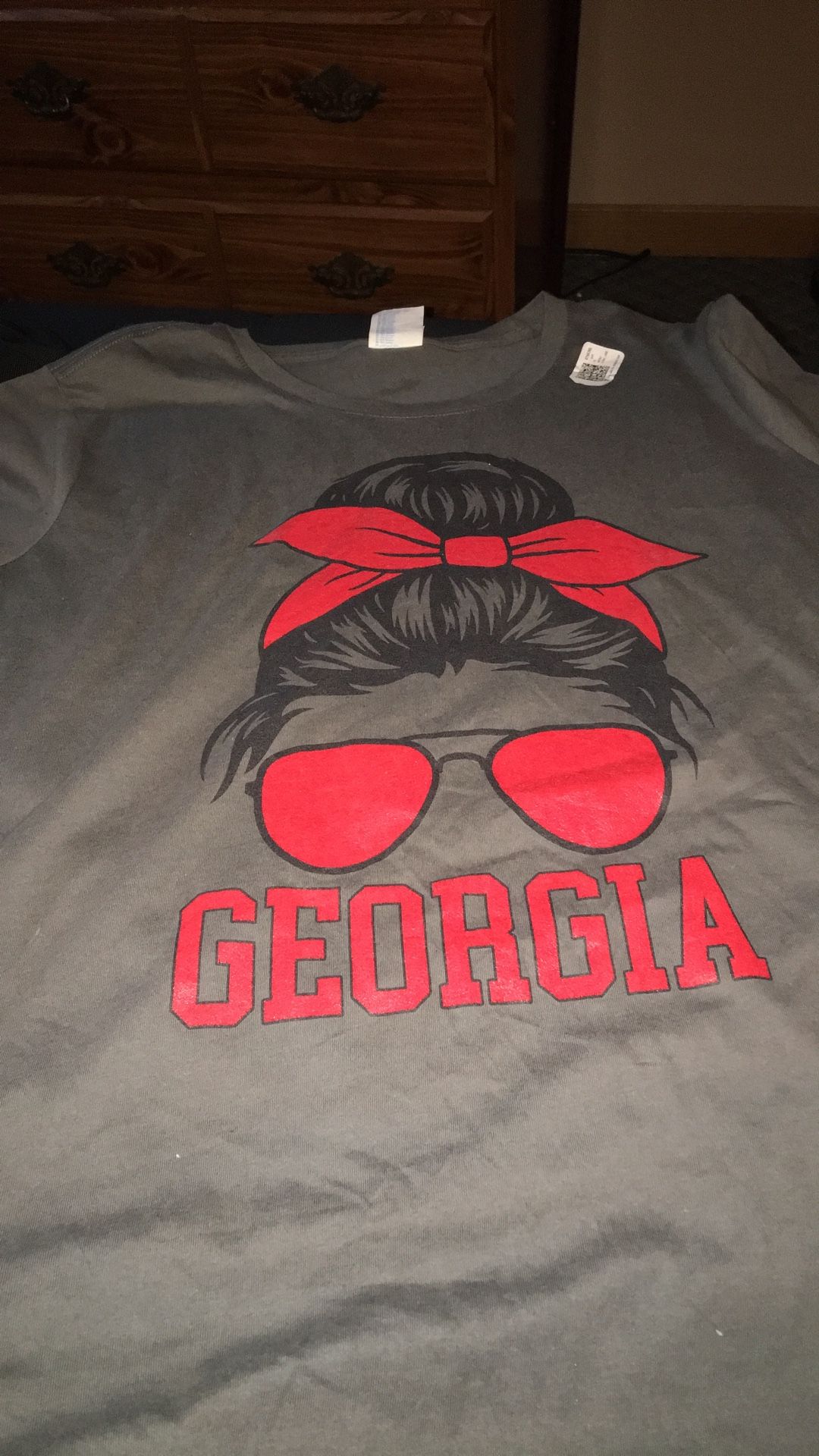 Custom Ladies Georgia Bulldog Shirt