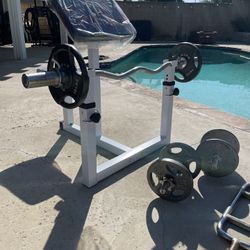 Courly Bench And Accessories💪🏼