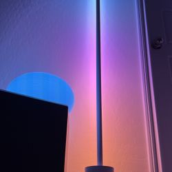 Philips Hue Signe Floor Lamp & Flourish Table Lamp Set (Excellent Condition)