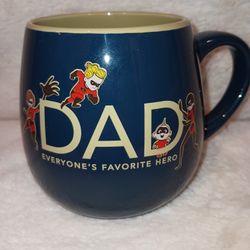 PIXAR Disney DAD 'Everyone's Favorite Hero' Mug The Incredibles Father's Day