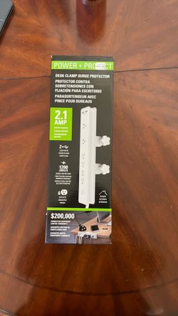 Desk Clamp Surge Protector